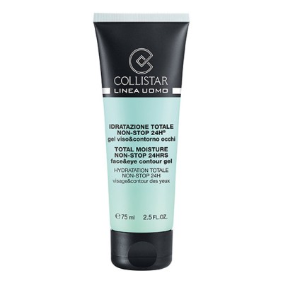 1 - Collistar Uomo Total Moisture Non-Stop 24HRS face moisturizer Men 75 ml Gel