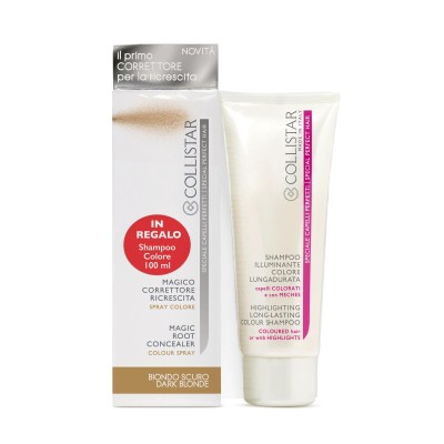 1 - Collistar Magic Root Concealer + Highlighting Long-Lasting Colour Shampoo Blonde