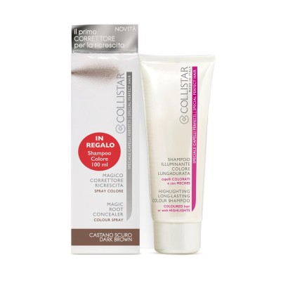 1 - Collistar Magic Root Concealer + Highlighting Long-Lasting Colour Shampoo Chestnut