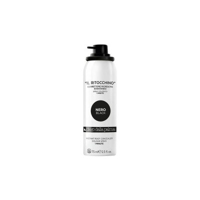 1 - Diego dalla Palma Il Ritocchino - Correttore Ricrescita Istantaneo Spray Colorato 1 Minuto, Nero, 75ml