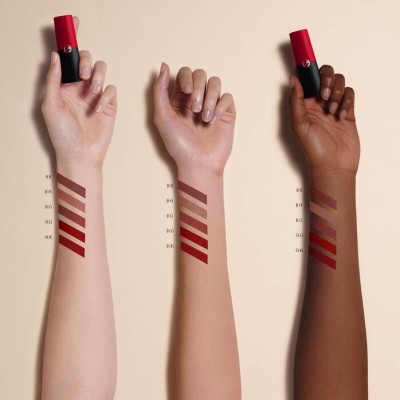 1 - Giorgio Armani Rouge D’Armani Matte Rossetto Collezione Venezia 406 Mostra