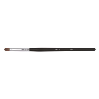 1 - Xanitalia Pennello make up setola in martora n. 118 Piatto Folto Pennello per rossetto