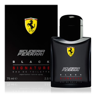 1 - Ferrari Scuderia Black Signature Eau De Toilette 75ml