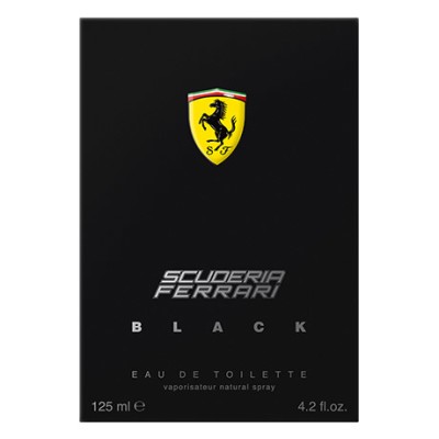 1 - Ferrari Scuderia Black Eau De Toilette 125ml