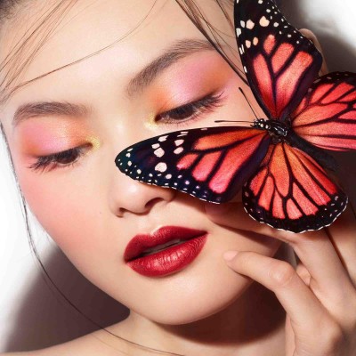 1 - Guerlain Ombres G Ombretti 4 Colori Metal Butterfly 555 6 g