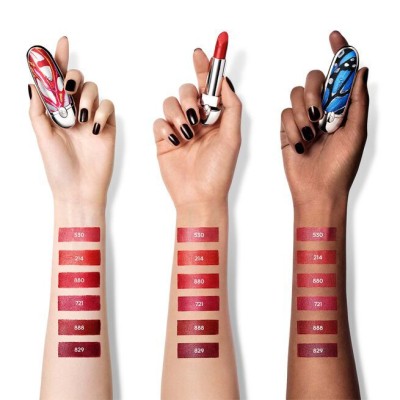 1 - Guerlain Rouge G Luxurious Velvet Metal 16H Wear Velvet Metal Lipstick Imperial Plum 829 3.5 g
