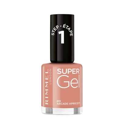 1 - Rimmel Super Gel 011 Arcade Apricot 12ml