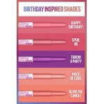 1 - Maybelline Super Stay Ink Crayon Birthday Edition 1,5 g 190 Blow the Candle Brillante