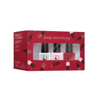1 - Diego dalla Palma Nail Kit Double Tasking Nail polish 380 + Summer Rain Nail Polish 204 + Into The Red Nail polish 237 12 ml