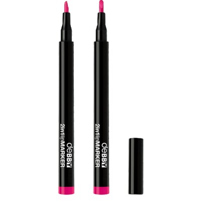 1 - deBBY 2in1 lipMARKER 07 fuchsia