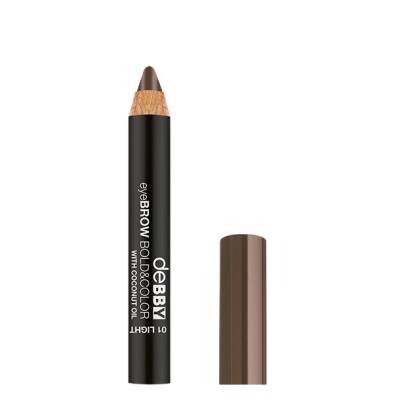 1 - deBBY eyeBROW BOLD&COLOR 01 light brown