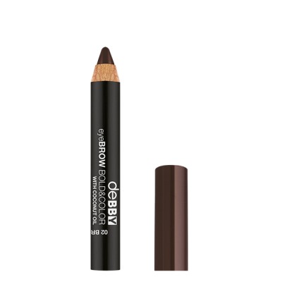 1 - deBBY eyeBROW BOLD&COLOR 02 brown