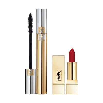 1 - Yves Saint Laurent Cofanetto MVEFC + Mini Rouge Pur Couture