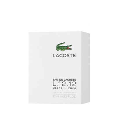 1 - Lacoste L.12.12 Blanc Eau De Toilette 50ml