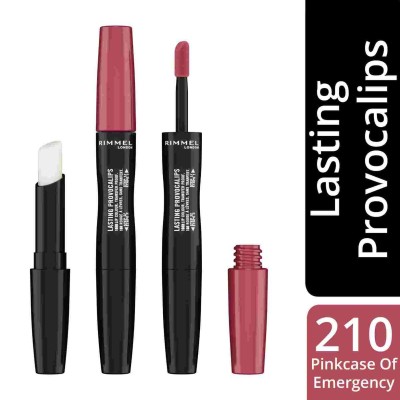 1 - Rimmel Lasting Provocalips 210 Pinkcase of Emergency