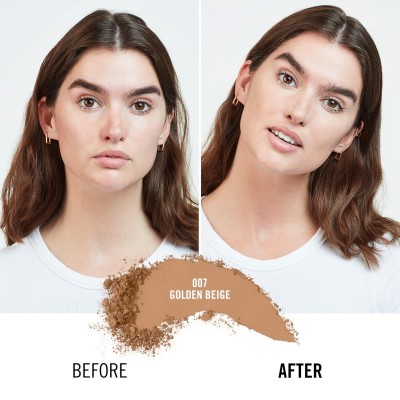 1 - Rimmel Lasting Finish Compact Foundation 007 Golden Beige