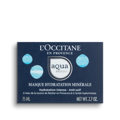 1 - L'Occitane Maschera Idratazione Minerale Aqua Réotier 75ml