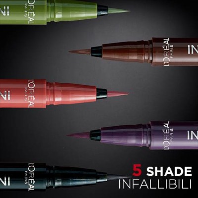 1 - L’Oréal Paris Grip Micro-Fine Liner Eyeliner 36h Ancient Rose