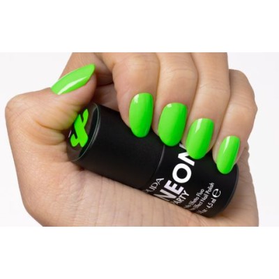 1 - PUPA Milano Neon Effect Nail Polish 300 - Chiringuito Green 4.5 ml