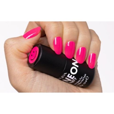1 - PUPA Milano Neon Effect Nail Polish 800 - Ibiza Hot Pink 4.5 ml
