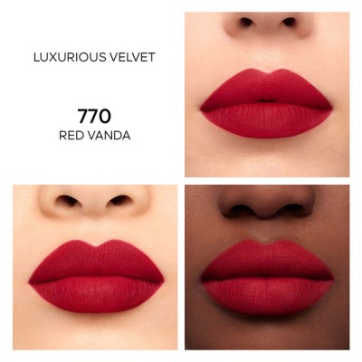 1 - Guerlain Rouge G Velvet 770 Red Vanda