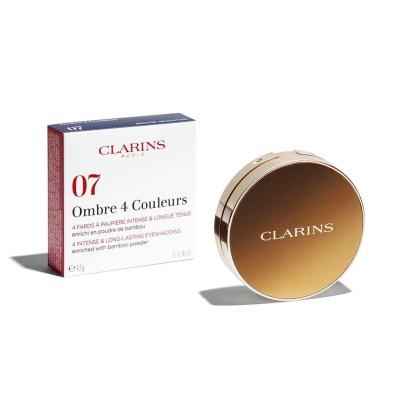 1 - Clarins Ombre 4 Couleurs 07 Sand and Gold 4.2g