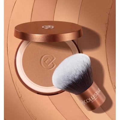 1 - Collistar Cofanetto Terra Abbronzante Effetto Seta 4.4 Hawaii Matte + Pennello Kabuki