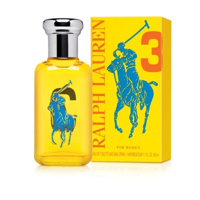 1 - Ralph Lauren Big Pony 3 Yellow Women's Eau de Toilette 50 ml