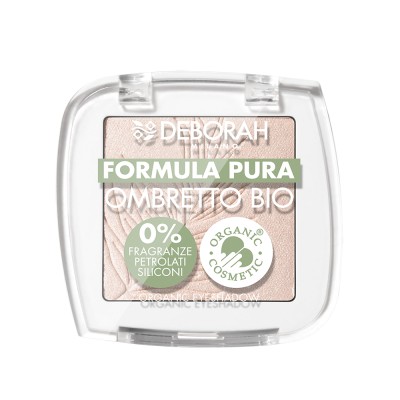 1 - Deborah Milano Ombretto Formula Pura Mono Bio 2 Soft Gold