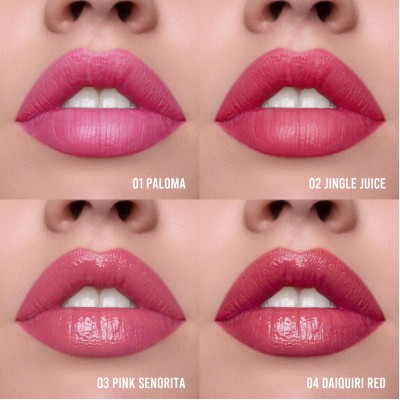 1 - Mulac Cosmetics Lip Sin 04 Daiquiri Red