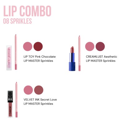 1 - Mulac Cosmetics Lip Master 08 Sprinkles