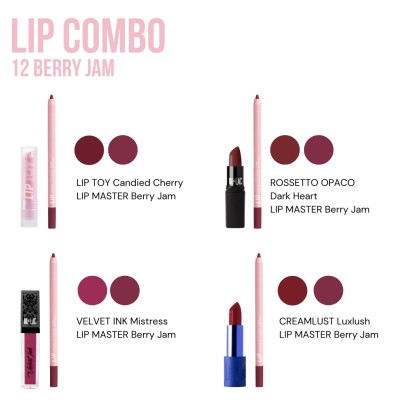 1 - Mulac Cosmetics Lip Master 12 Berry Jam