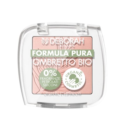 1 - Deborah Milano Ombretto Formula Pura Mono Bio 3 Light Rose