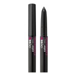 1 - deBBY colorTWIST EYESHADOW 01 - mat black