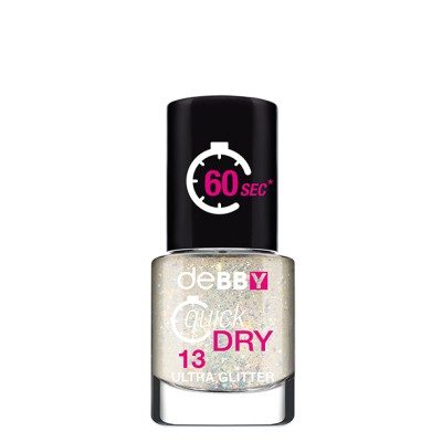 1 - deBBY quickDRY 13 glitter white