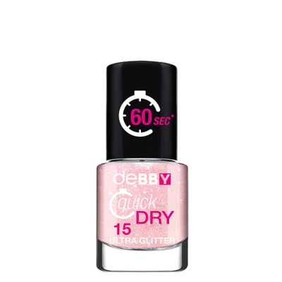 1 - deBBY quickDRY 15 glitter pink