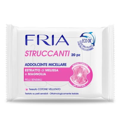 1 - FRIA Struccanti Addolcente Micellare – Pelli Sensibili 20 pz