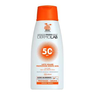 1 - Dermolab Latte Solare SPF 50+ Protezione Molto Alta 200ml