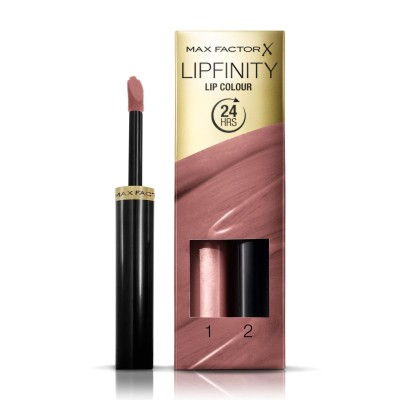 1 - Max Factor Lipfinity Lip Colour 350 Essential Brown Matte
