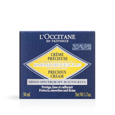 1 - L'Occitane Immortelle Precious Light Cream SPF 20 50ml