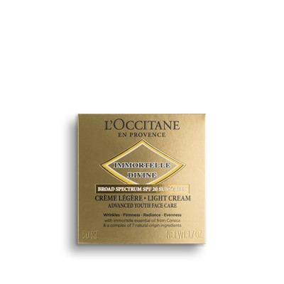 1 - L'Occitane Immortelle Divine Light Cream SPF20 50ml