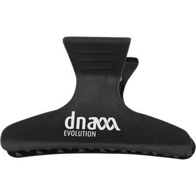 1 - dna Evolution Carbon clips, Black, L 82 mm, Bag 12 pcs