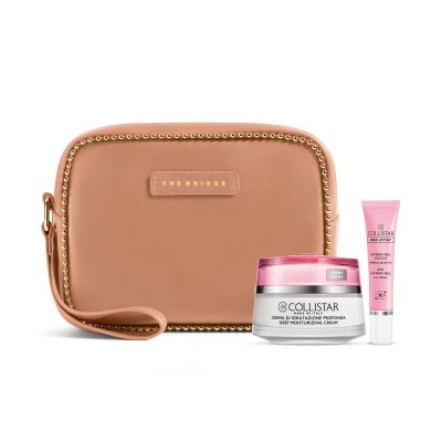 1 - Collistar Fluido Profonda 400 ml +Talasso-150 g+Pochette Nera