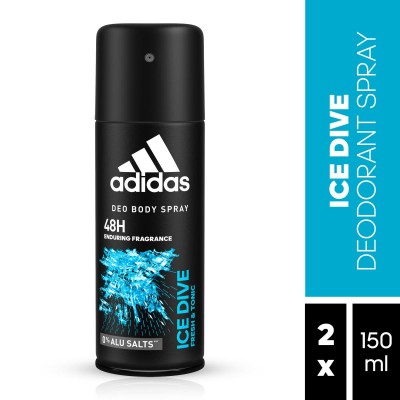 1 - Adidas Ice Dive Deodorante Body Spray for Him 150ml