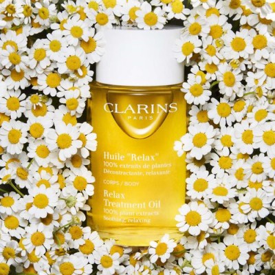 1 - Clarins Olio "Relax" 100% estratti puri di piante 100 ml