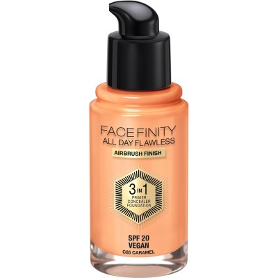 1 - Max Factor Fondotinta Facefinity All Day Flawless 3in1 85 Caramel