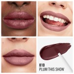 1 - Rimmel Rosetto Liquido Lasting Mega Matte 810 Plum This Show 7.4 ml
