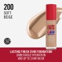 1 - Rimmel Lasting Finish 35 Hour Foundation 200 Soft Beige