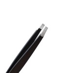 1 - Ethos Tweezers - Pinzetta Nera Professionale Punta Retta