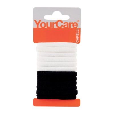 1 - YourCare Elastici Noclip Medium Bianco/Nero